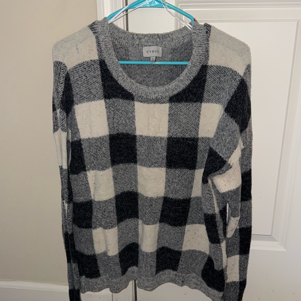 Plaid Sweater